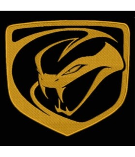 Embroidered Patch DODGE VIPER