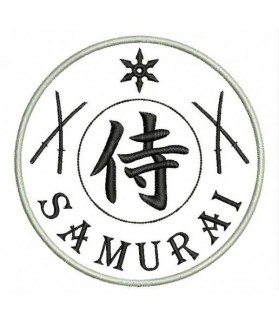 Embroidered Patch SAMURAI KATANA