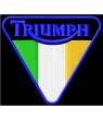 Embroidered patch TRIUMPH LOGO FLAG