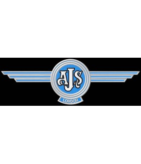 Embroidered patch Motrocycle AJS LONDON