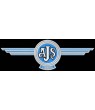 Embroidered patch Motrocycle AJS LONDON