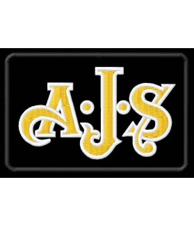 Embroidered patch Motrocycle AJS LOGO