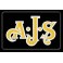 Embroidered patch MOTORCYCLE AJS LOGO