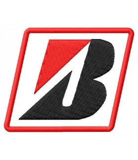 Embroidered patch BRIDGESTONE