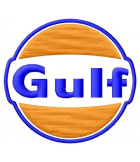 Embroidered patch GULF