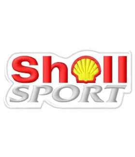 Embroidered patch SHELL SPORTS