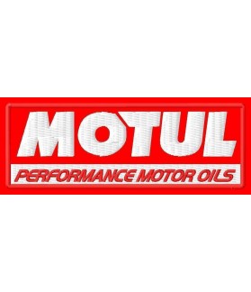 Embroidered patch MOTUL 