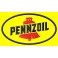 Embroidered patch PENNZOIL