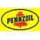 Embroidered patch PENNZOIL