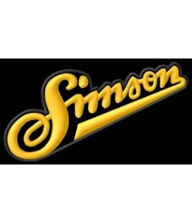 Embroidered patch Simson