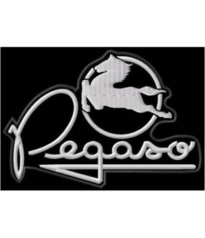Embroidered patch PEGASO