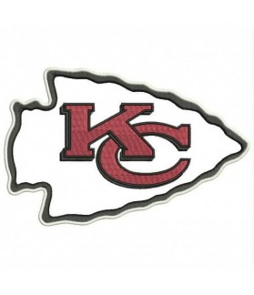 Embroidered Patch NFL KANSAS CITY CHIEFS 