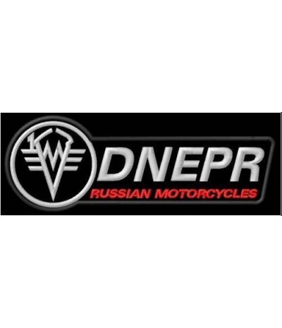 Embroidered patch Motorcycle DNEPR CCCP RUSSIAN 
