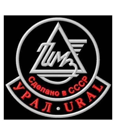Embroidered patch Motorcycle DNEPR CCCP URAL