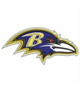 Embroidered Patch NFL BALTIMORE RAVENS