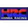 Embroidered patch HONDA HRC RACING