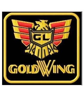 Embroidered patch HONDA GOLDWING GL