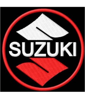 Embroidered patch SUZUKI LOGO NEW
