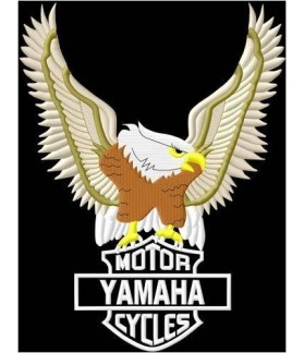 Embroidered patch Motorcycle YAMAHA EAGLE XXL