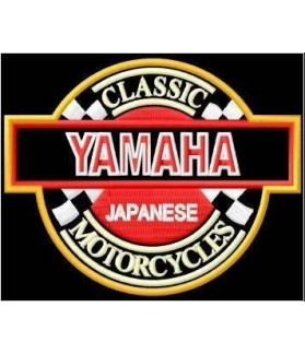 Embroidered patch Motorcycle YAMAHA CLASSIC JAPANESE