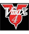 Embroidered patch Motorcycle YAMAHA VMAX 4