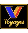 Embroidered patch KAWASAKI VOYAGER