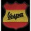 Embroidered patch SCOOTER VESPA SPAIN