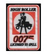 Embroidered patch SCOTTER VESPA COLLECTION HIGH ROLLER 007