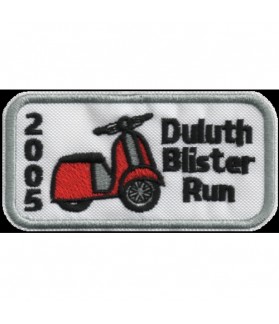 Embroidered patch SCOTTER VESPA COLLECTION DULUTH BLISTER RUN 2005
