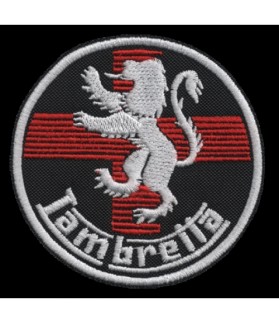 Embroidered patch LAMBRETTA CROSS
