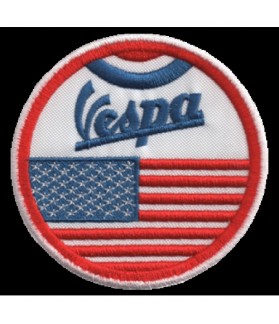 Embroidered patch SCOOTER VESPA USA