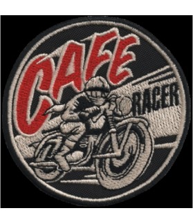Embroidered patch CAFE RACER