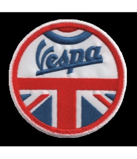 Embroidered patch VESPA ENGLAND