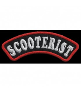 Embroidered patch VESPA SCOOTERIST