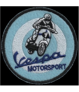 Embroidered patch VESPA MOTORSPORT