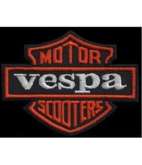 Embroidered patch SCOOTER VESPA HARLEY