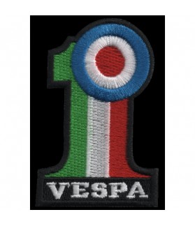 Embroidered patch SCOOTER VESPA NUMBER ONE