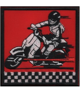 Embroidered patch SCOOTER VESPA NUMBER ONE