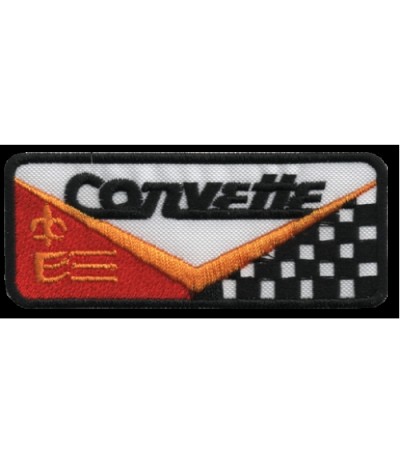 Embroidered patch CAR CORVETTE
