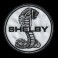 Embroidered patch CAR SHELBY