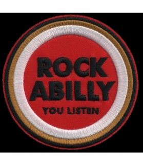 Embroidered patch COLLECTOR LUCKY ROCKABILLY