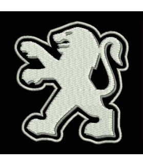 Embroidered Patch PEUGEOT