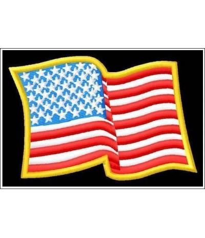 Embroidered patch USA FLAG