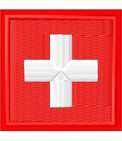 Embroidered patch SWITZERLAND FLAG