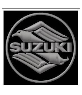 Embroidered patch SUZUKI NEW LOGO 
