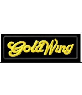 Embroidered patch HONDA GOLDWING