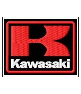 Embroidered patch KAWASAKI 