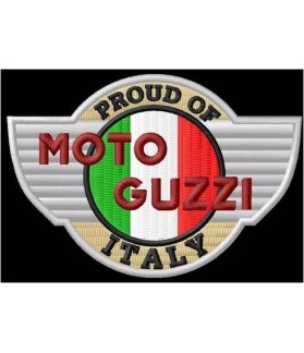 Embroidered patch MOTO GUZZI ITALY