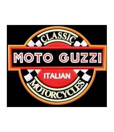 Embroidered patch MOTO GUZZI ITALY CLASSIC