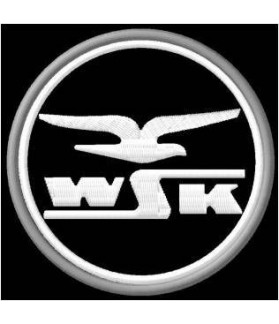 Embroidered patch MOTORCYCLE WSK